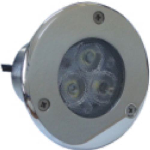 KOMPLE PASLANMAZ 3 POWER LEDLİ AYAKLI AYDINLATMA ARMATÜRÜ