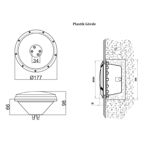 PAR 56 SMD LEDLİ AMPUL